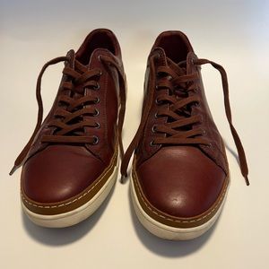 Allen Edmonds Porter Derby Dress Sneakers Oxblood Men's Size 11 1/2 D